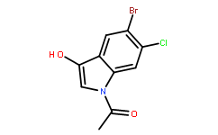 1-Acetyl-5-Bromo-6-Chloro-1h-Indol-3-Ol Acetate Salt