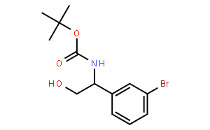 (S)-(1-(3-溴苯基)-2-羟乙基)氨基甲酸叔丁酯