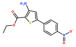 3-氨基-5-(4-硝基苯基)噻吩-2-甲酸乙酯
