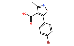 5-(4-溴苯基)-3-甲基-异噁唑-4-甲酸