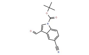 1-Boc-5-cyano-3-formylindole