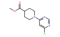 1-(6-氯嘧啶-4-基)哌啶-4-羧酸甲酯