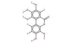 3,3,8,9,10-pentahydroxydibenzo[b,d]pyran-6-one