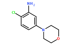 2-chloro-5-(4-morpholinyl)aniline