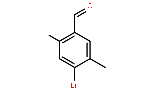 4-Bromo-2-fluoro-5-methylbenzaldehyde