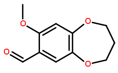 8-methoxy-3,4-dihydro-2H-1,5-benzodioxepine-7-carbaldehyde
