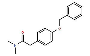 4-(BENZYLOXY)-N,N-DIMETHYLPHENYLACETAMIDE
