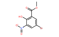 5-溴-2-羟基-3-硝基苯甲酸甲酯