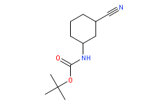 trans-1-(Boc-amino)-3-cyanocyclohexane