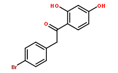 2-(4-溴苯基)-1-(2,4-二羟基苯基)乙酮