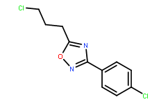 3-(4-Chlorophenyl)-5-(3-Chloropropyl)-1,2,4-Oxadiazole