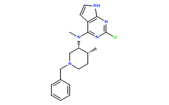 N-((3R,4R)-1-benzyl-4-Methylpiperidin-3-yl)-2-chloro-N-Methyl-7H-pyrrolo[2,3-d]pyriMidin-4-aMine