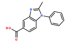 2-甲基-1-苯基-1H-苯并[d]咪唑-5-羧酸
