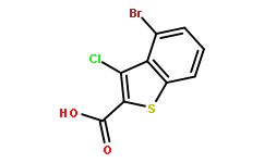 4-溴-3-氯苯并[b]噻吩-2-羧酸