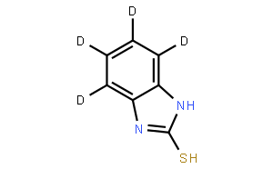 2-Mercaptobenzimidazole-4,5,6,7-d4