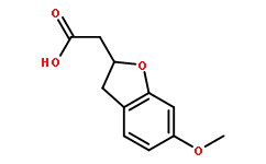 2-(6-methoxy-2,3-dihydro-1-benzofuran-3-yl)acetic Acid
