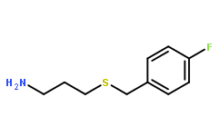 3-[(4-fluorobenzyl)thio]-1-propanamine