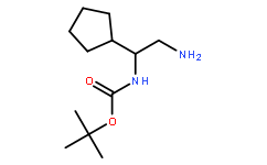 2-N-Boc-amino-2-cyclopentyl-ethylamine