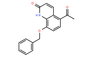 5-乙酰基-8-苄氧基-1H-喹啉-2-酮