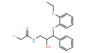 (2RS,3RS)-1-Chloroacetylamino-3-(2-ethoxyphenoxy)-2-hydroxy-3-phenylpropane