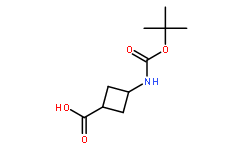 反式-3-(叔丁氧基羰基氨基)环丁烷羧酸