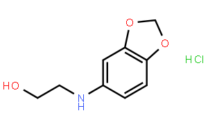 N-羟乙基-3,4-亚甲二氧基苯胺盐酸盐