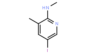 5-Iodo-3-methyl-2-methylaminopyridine