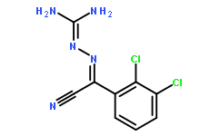 (2Z)-2-[Cyano(2,3-dichlorophenyl)methylene]hydrazinecarboximidamide