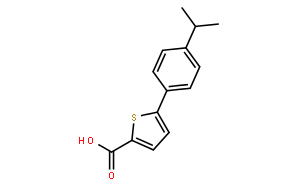 5-(4-Isopropylphenyl)thiophene-2-carboxylic acid