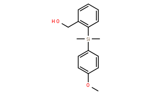 2-[(4-Methoxyphenyl)dimethylsilyl]benzyl alcohol