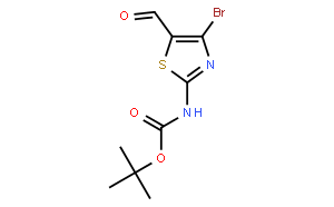 4-溴-5-甲酰基噻唑-2-基氨基甲酸叔丁酯