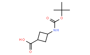 3-(Boc-氨基)环丁烷甲酸