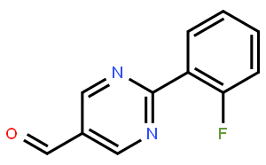 2-(2-氟苯基)嘧啶-5-甲醛