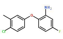 2-(4-Chloro-3-methylphenoxy)-5-fluorophenylamine