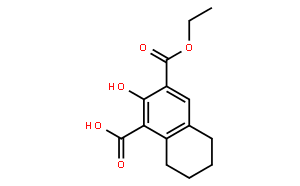 3-(Ethoxycarbonyl)-2-hydroxy-5,6,7,8-tetrahydro-1-naphthoic acid
