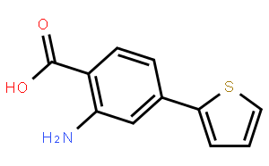 2-Amino-4-(2-thienyl)benzoic acid