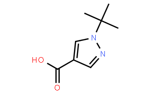 1-叔丁基吡唑-4-甲酸