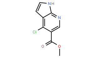 4-氯-1H-吡咯并[2,3-b]吡啶-5-羧酸甲酯