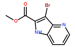 Methyl 3-bromo-1H-pyrrolo-[3,2-b]pyridine-2-carboxylate