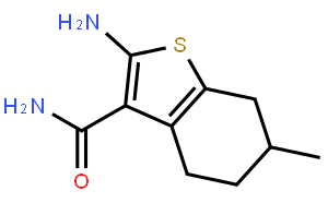 2-Amino-6-methyl-4,5,6,7-tetrahydrobenzo[b]thiophene-3-carboxamide