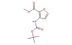 3-((叔丁氧基羰基)氨基)呋喃-2-甲酸甲酯