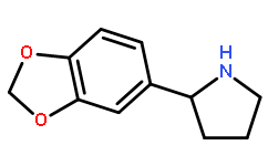 2-苯并[1,3]1,3-二氧杂环戊烯-5-基-吡咯烷