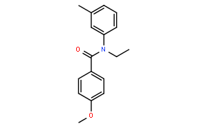 N-Ethyl-4-methoxy-N-(3-methylphenyl)benzamide