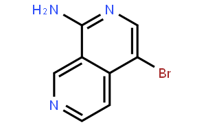 2,7-Naphthyridin-1-aMine, 4-broMo-