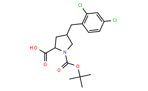 trans-N-Boc-4-(2,4-dichlorobenzyl)-L-proline