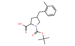 trans-N-Boc-4-(2-methylbenzyl)-L-proline