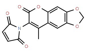6,7-Methylenedioxy-4-methyl-3-maleimidocoumarin