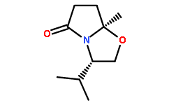 (3R-顺)-(-)-3-异丙基-7α-甲基四氢吡咯并-[2,1-b]噁唑-5(6H)-酮