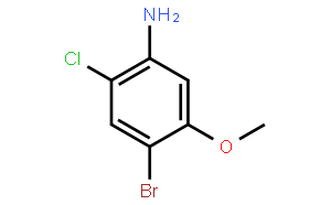 Benzenamine, 4-​bromo-​2-​chloro-​5-​methoxy-