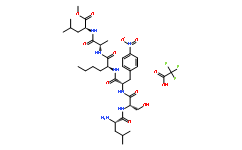 H-Leu-Ser-p-nitro-Phe-Nle-Ala-Leu-OMe trifluoroacetate salt